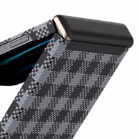 Benks Magnetic Armor Vichy Spin Kevlar Ümbris 1000D (BK48) jaoks Samsung Galaxy Z Flip 7 must