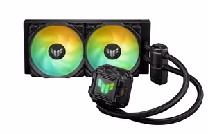 ASUS TUF GAMING LC II 240 ARGB protsessori vedelikjahutuse komplekt 12 cm must