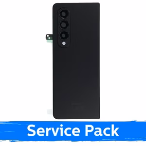 Tagakaas, ühilduv Samsung F936 Z Fold4 / Fantoom must / (Service Pack)