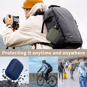 Tech-Protect Silicone Ümbris jaoks AirPods Pro 3 - Roheline