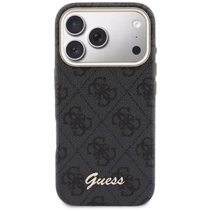 Guess 4G Script MagSafe ümbris iPhone 17 Pro jaoks - must