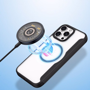 Чехол Dux Ducis Skin X Pro с MagSafe и флипом для iPhone 16 Pro - чёрный