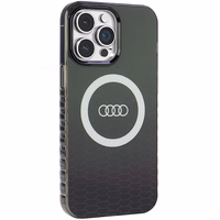 Audi IML Big Logo MagSafe ümbris jaoks iPhone 14 Pro Max - must