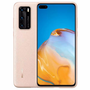 Originaal Ümbris jaoks Huawei P40 - PU Protective Ümbris (51993713) roosa