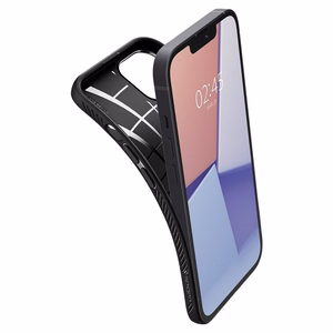 Spigen Liquid Air iPhone 13 ümbris - matt must
