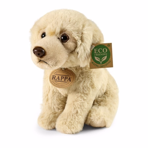 Rappa Soft Collection keskkonnahoidlik realistlik istuva labradori retriiveri plüüslelu, 23 cm