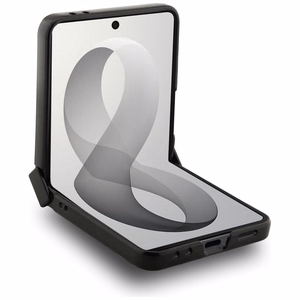 Pruun Guess 4G Classic MagSafe ümbris Samsung Galaxy Z Flip8 telefonile