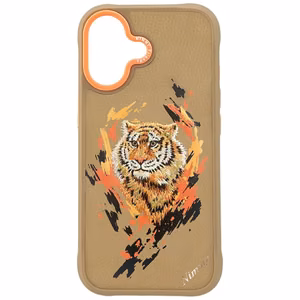 Nimmy Tiger MagSafe ümbris jaoks iPhone 17 - light brown