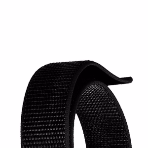 Crong Nylon Reflex Sport rihm Apple Watch 38 / 40 / 41 / 42 mm kellale, must