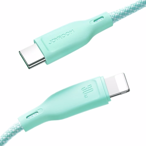 USB Кабель Joyroom "SA34-CC3" фиолетовый "Type-C / Type-C" 100см (до 60W)