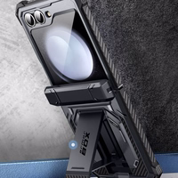 Supcase IBLSN ArmorBox Ümbris jaoks Samsung Galaxy Z Flip 6 - must