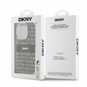 DKNY IML Mono & Stripe MagSafe ümbris jaoks iPhone 15 Pro - beige