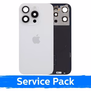 Tagakaas ühilduv Apple iPhone 15 Pro / White Titanium / (Service Pack)