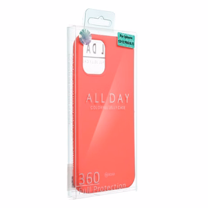 ROAR case ALL DAY COLORFUL JELLY jaoks IPHONE 17 peach roosa