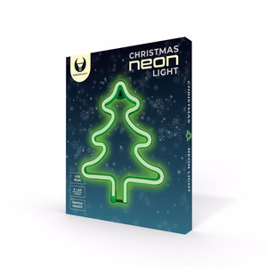 Neon LED CHRISTMAS TREE green FLNE16 Forever Light