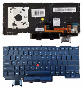 Keyboard LENOVO X1 Carbon Gen 6, koos Trackpoint, koos Backlight, US