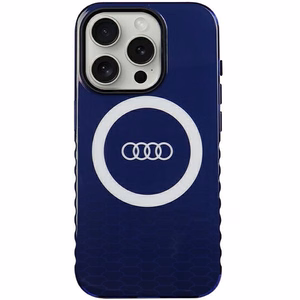 Audi IML Big Logo MagSafe ümbris jaoks iPhone 15 Pro - sinine