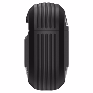 Чехол Spigen Rugged Armor для AirPods 4 - чёрный