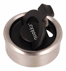 Quokka Boost Coffee Tumbler roostevabast terasest termokruus sõelaga, 400 ml, Süsimust