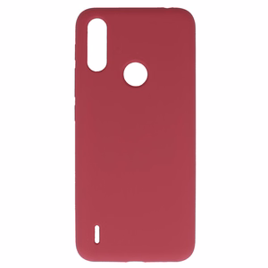Silicone Lite Ümbris jaoks Motorola Moto E7 Power/E7i Power burgundia