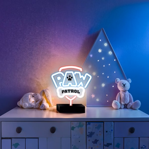 Neon LED on a alus Paw Patrol - Logo OW-120146