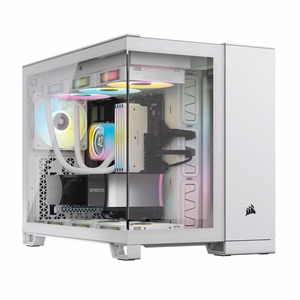 Corsair 2500X RGB Micro Tower valge