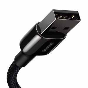 Baseus Tungsten Kuldne Cable USB to iP 2.4A 2m (must)