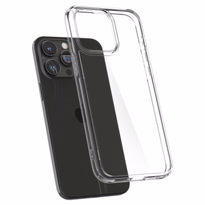 Spigen Crystal Hybrid Ümbris jaoks iPhone 15 Pro Max - Clear