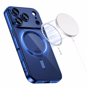 Tech-Protect MagFlex MagSafe Ümbris jaoks iPhone 17 Pro Max - Läbipaistev Navy sinine