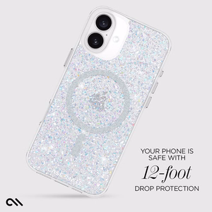 Case-Mate Twinkle MagSafe ümbris seadmele iPhone 16 Plus, Disco