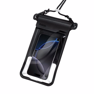 Waterproof Ümbris jaoks mobile phone Hoco BAG31 must