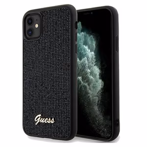 Guess Disco Metal Script ümbris jaoks iPhone 11 / Xr - must