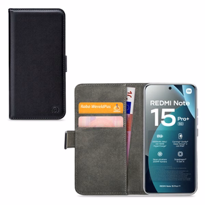 Mobilize Classic Gelly чехол-кошелёк Xiaomi Redmi Note 15 Pro+ 5G черный