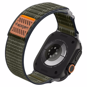 SPIGEN WBF0 rihm APPLE WATCH 8 / 9 / 10 / 11 / SE / ULTRA (44 / 45 / 46 / 49 MM) roheline