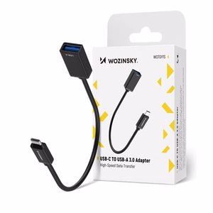 Wozinsky WOTGY1S USB-C 3.0 (male) - USB-A 3.0 (female) OTG Adapter - must