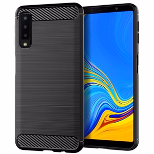 Ümbris jaoks Samsung A7 2018 ( A750 ) Carbon must