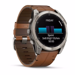 Garmin fēnix 8 – GPS-nutikell, AMOLED, 51 mm, titaan