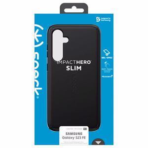 Speck ImpactHero Slim ümbris seadmele Samsung Galaxy S23 FE, must