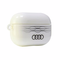 Audi IML Geometric Pattern Ümbris jaoks AirPods Pro 2 - valge