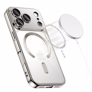 Tech-Protect MagFlex MagSafe Чехол для iPhone 17 Pro - прозрачный серебристый