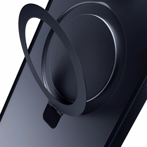 3mk Smoke Чехол Mag&Stand для Apple iPhone 14 Plus - чёрный