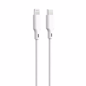 Forever recycling cable USB-C - Lightning 1,5m 3A KR12-CL-00 valge