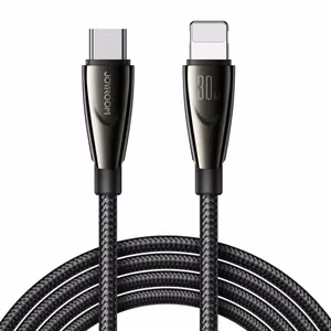 Joyroom Pioneer Series SA31-CL3 USB-C / Lightning 30W 1.2m kaabel - must
