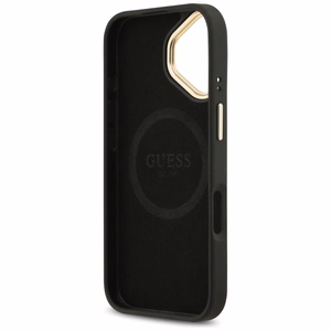 Guess 4G Logo Plate MagSafe ümbris jaoks iPhone 17 must