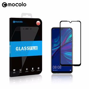 Mocolo 3D 9H Full Glue karastatud ekraanikaitseklaas seadmele Huawei P Smart (2019) / Honor 10 Lite, musta raamiga