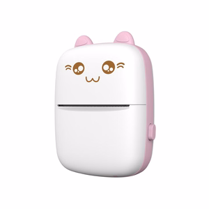 HURC9 Bluetooth Mini Kitty termoprinter rakendusega - roosa