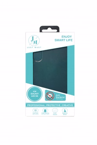 JM ANTI-BACTERIA TPU ümbris Galaxy A35 5G jaoks, läbipaistev