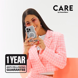 CARE by PanzerGlass Flagship Ümbris iPhone 16 Plus 6.7" valge/valge MagSafe 1339