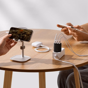 Baseus Compact Quick Charger, 3x USB, 17W (Must)