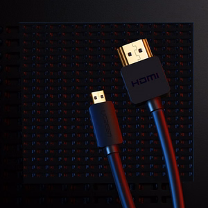 Ugreen HDMI - micro HDMI kaabel 19 pin 2.0v 4K 60Hz 30AWG 1.5m must (30102)